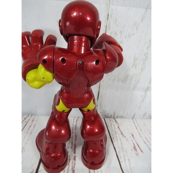 Hasbro Iron Man Super Hero Squad 11" Action Figure Works Great Sounds Great B1 - Picture 6 of 10